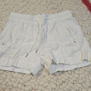 Athleta Women's White Athletic Shorts